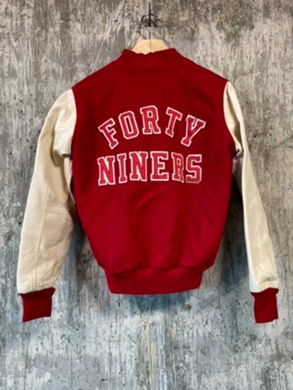 Vintage CHALK LINE San Fransisco 49ers NFL Bomber Jacket Size 18/20